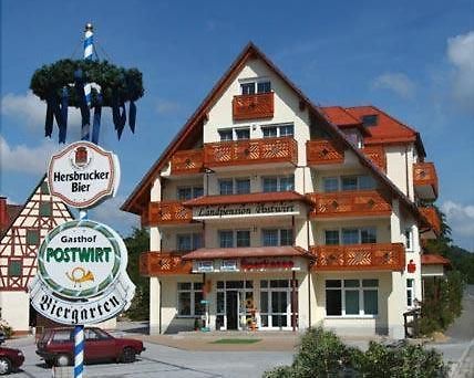 Hotel-Landpension Postwirt Kirchensittenbach Esterno foto